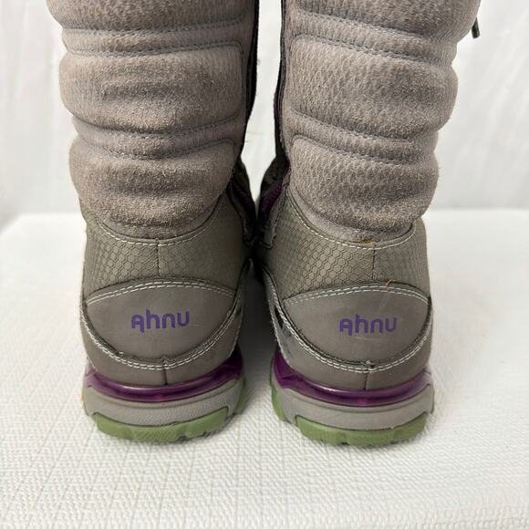 Ahnu Winter Boots Womens Size 9 Sugar Bowl Northridge Vibram Gray Waterproof - Picture 10 of 15